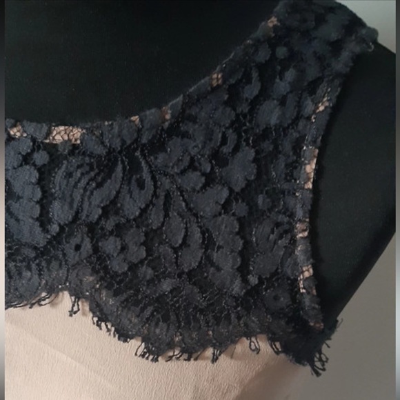 J Crew sleeveless tan lace 100%silk blouse top BNWOT - Picture 8 of 11